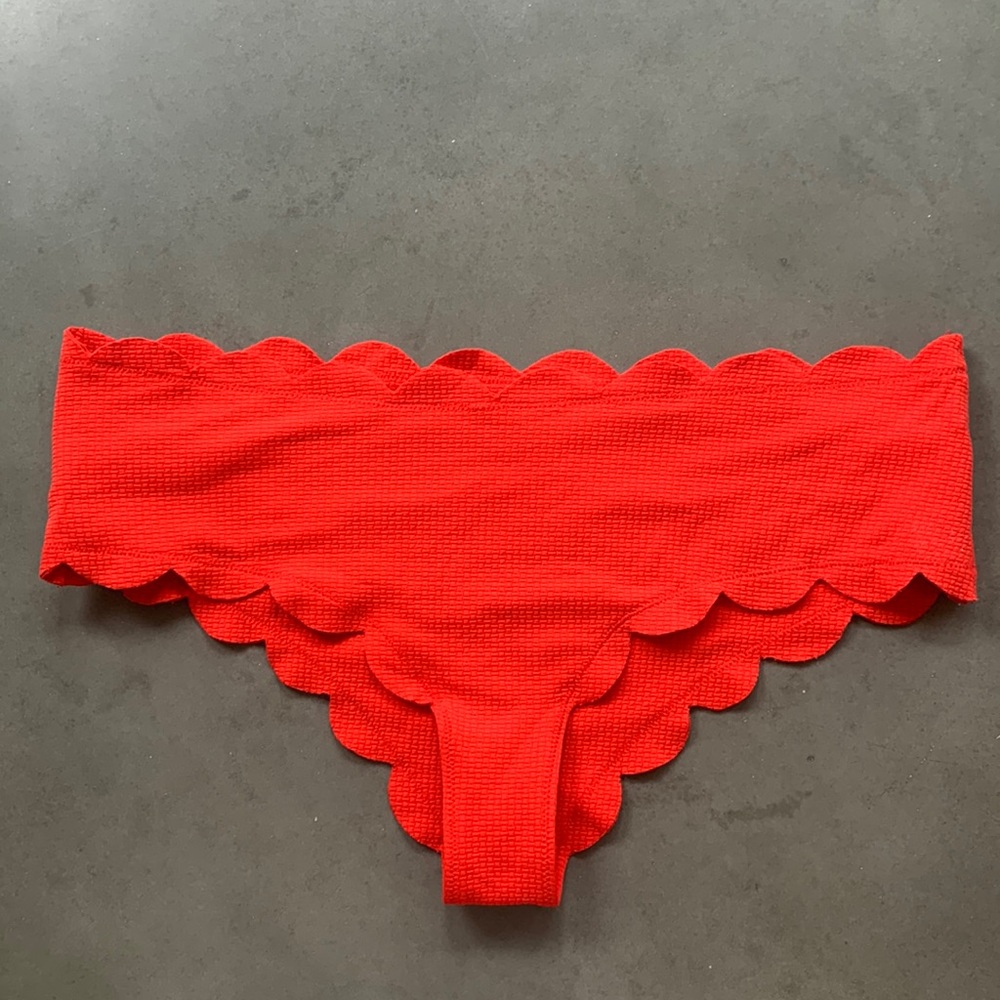Marysia Red Swim Bottom